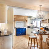 Oak and Painted Kitchen Llanddarog, Carmarthenshire