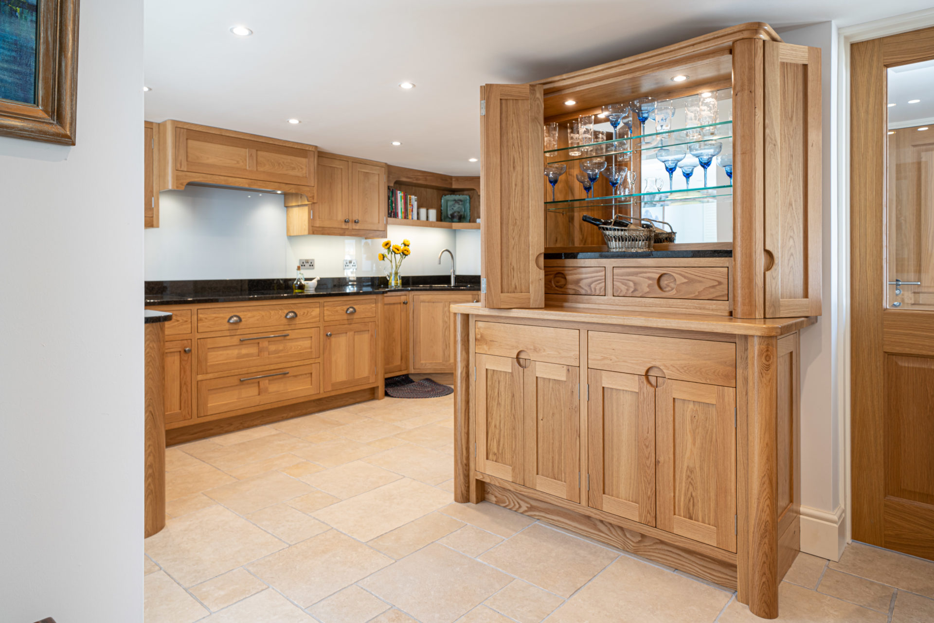 Oak discount kitchen furniture