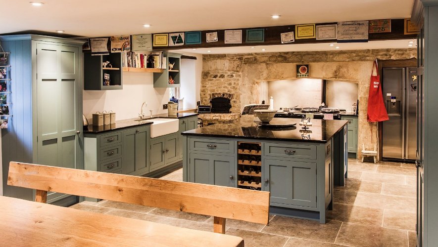 Painted kitchen