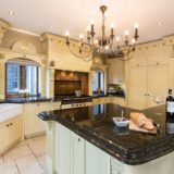 Painted Manor House Classical Kitchen Reading