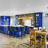 Smalt Painted Kitchen Llandeilo
