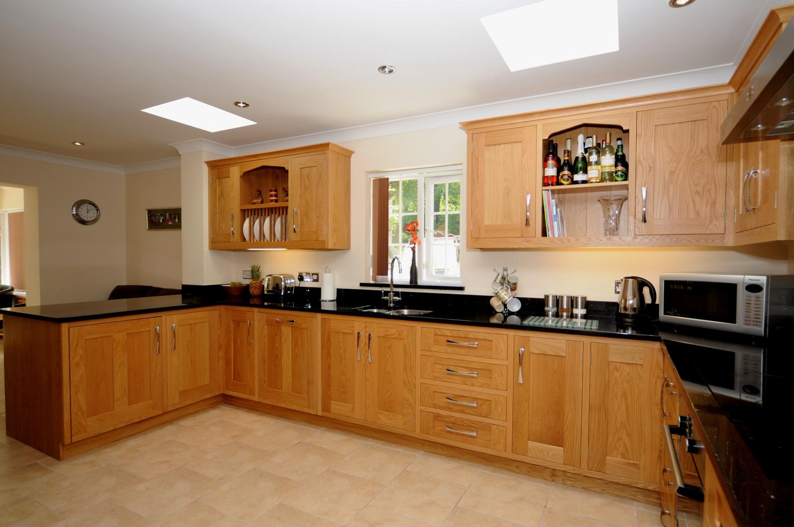 Oak Shaker Kitchen St Davids Mark Stone S Welsh Kitchens